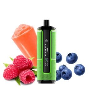 Al Fakher Crown Bar HyperMax 15K - Blue Razz Lemonade