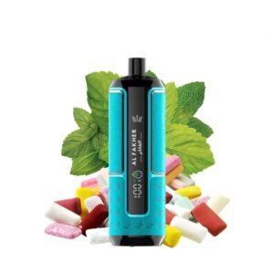 Al Fakher Crown Bar HyperMax 15K - Gum Mint