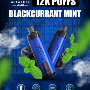 Al Fakher Vape 12000 Blackcurrant Mint