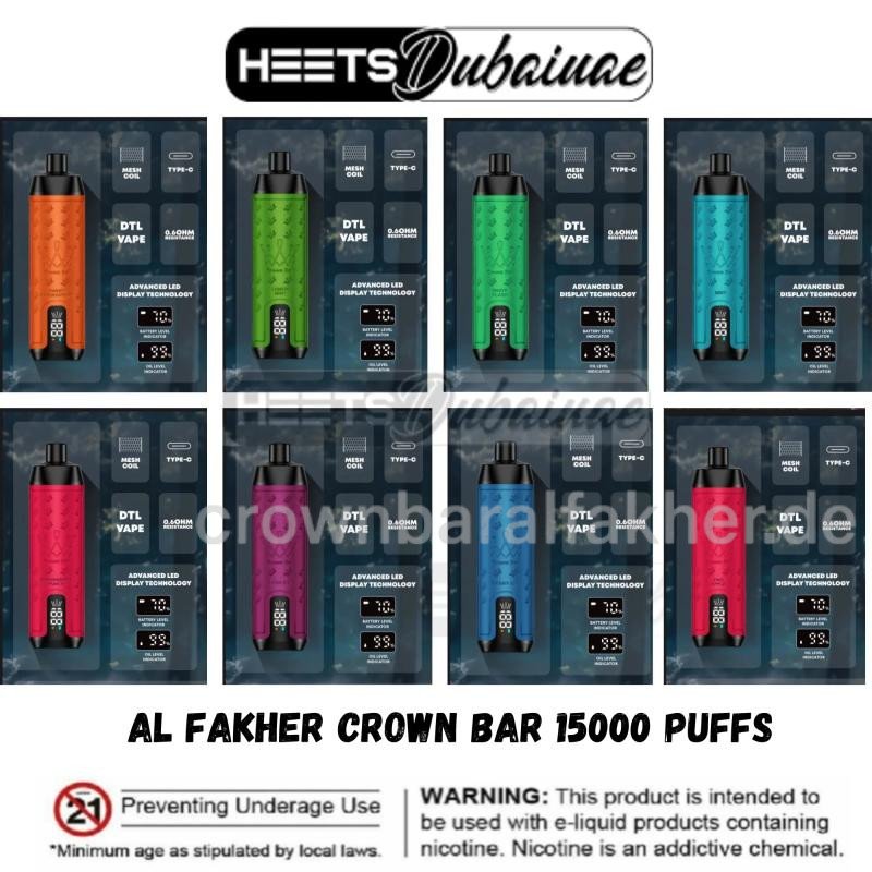 crown bar al fakher nachfüllen​