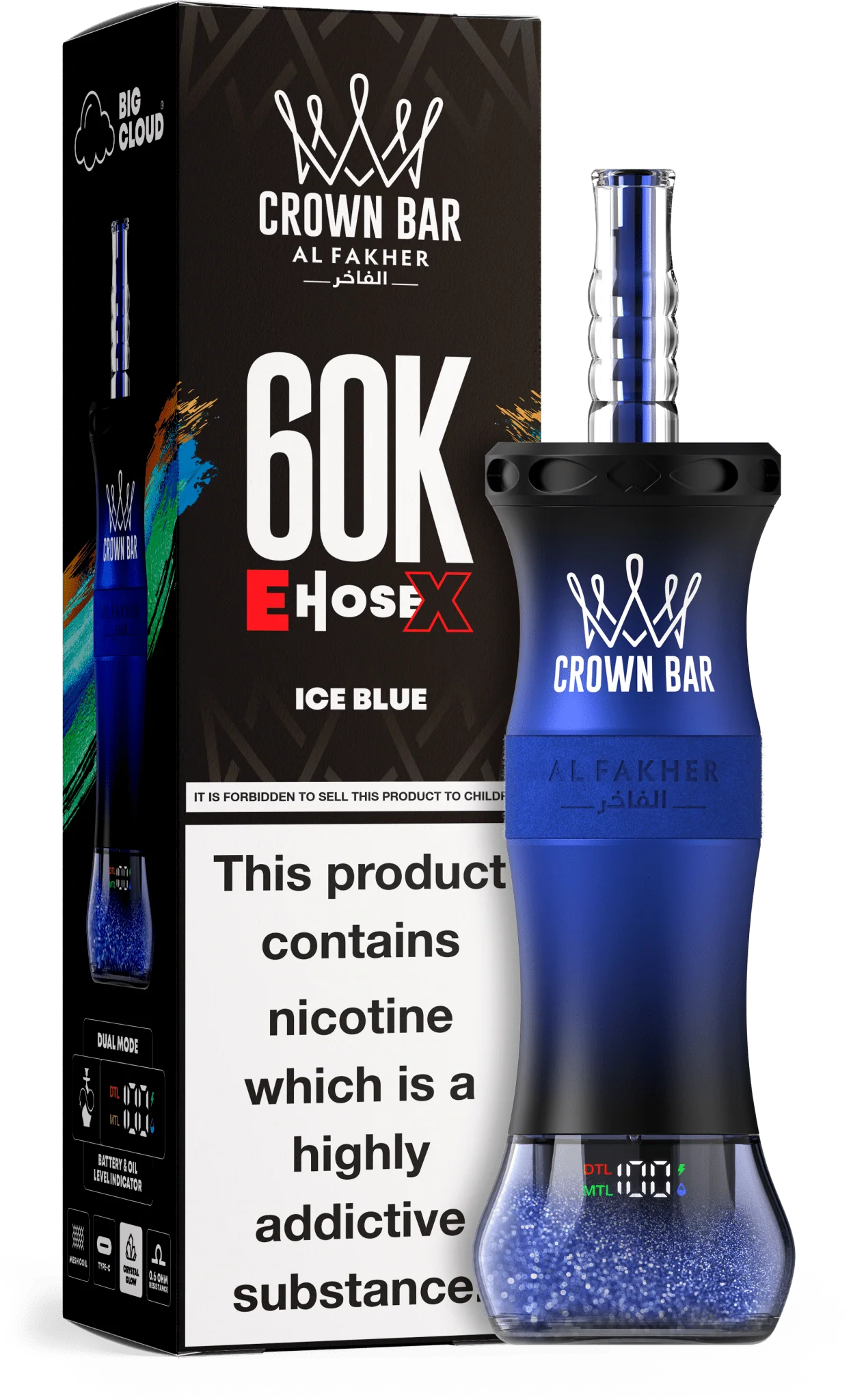 crown bar vape 60 000 puffs