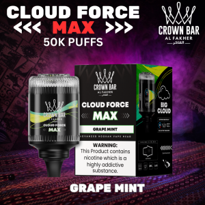 AL FAKHER 50K CLOUD FORCE MAX - GRAPE MINT