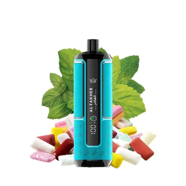 Al Fakher Crown Bar HyperMax 15K - Gum Mint