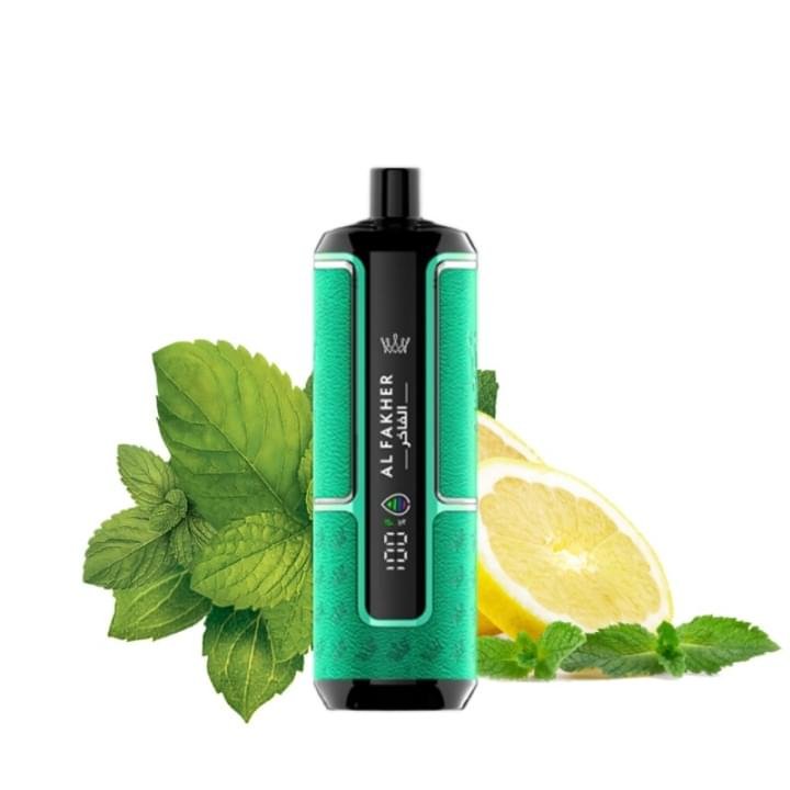 Al Fakher Crown Bar HyperMax 15K - Lemon Mint